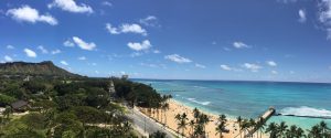 View from hotel Waikiki
